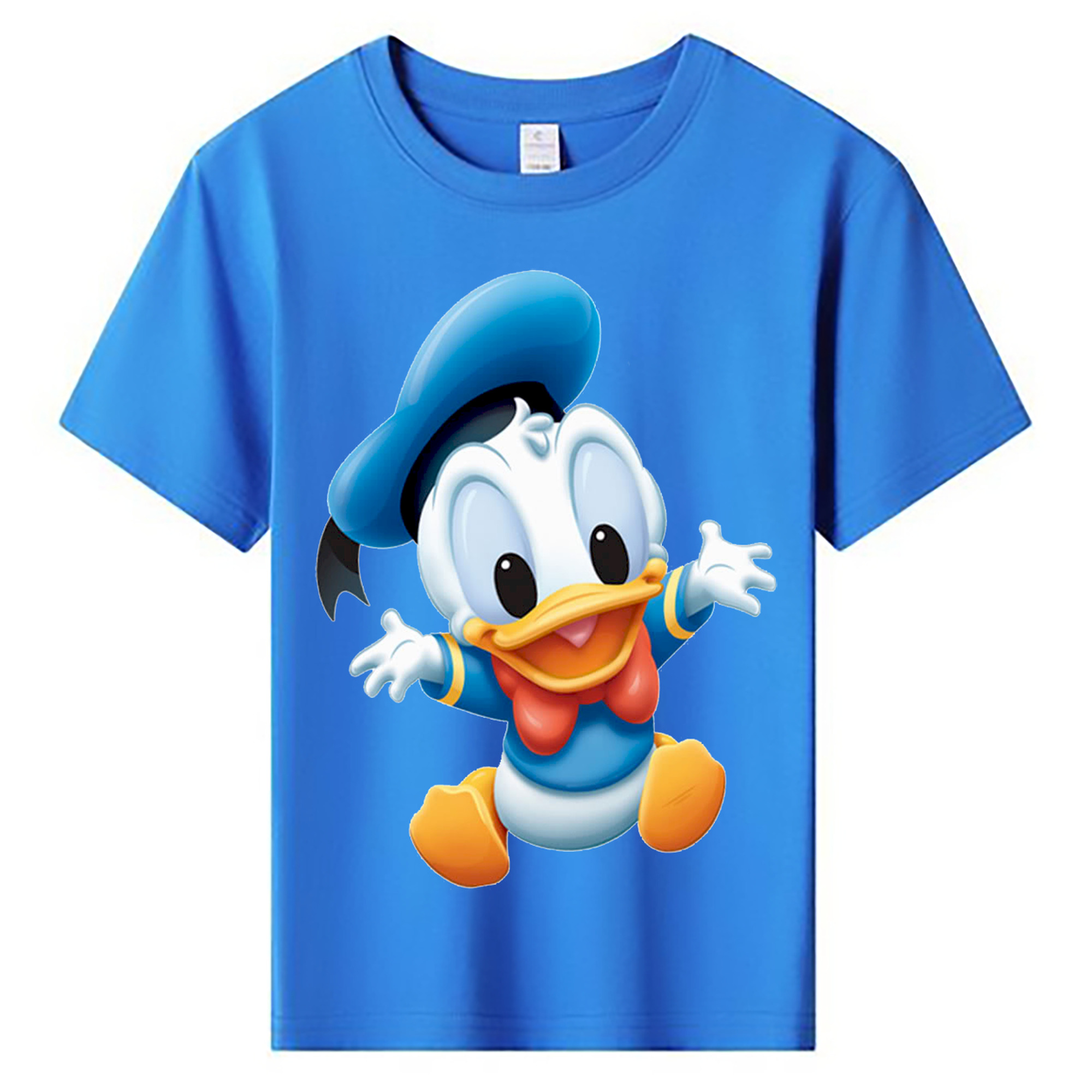 ミッキーマウス Mickey Mouse 綿100％キッズTシャツ（フロントプリント）